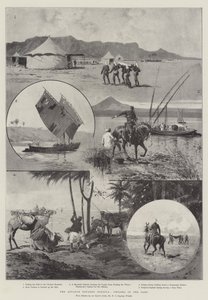 De opmars naar Dongola, Cholera in het kamp